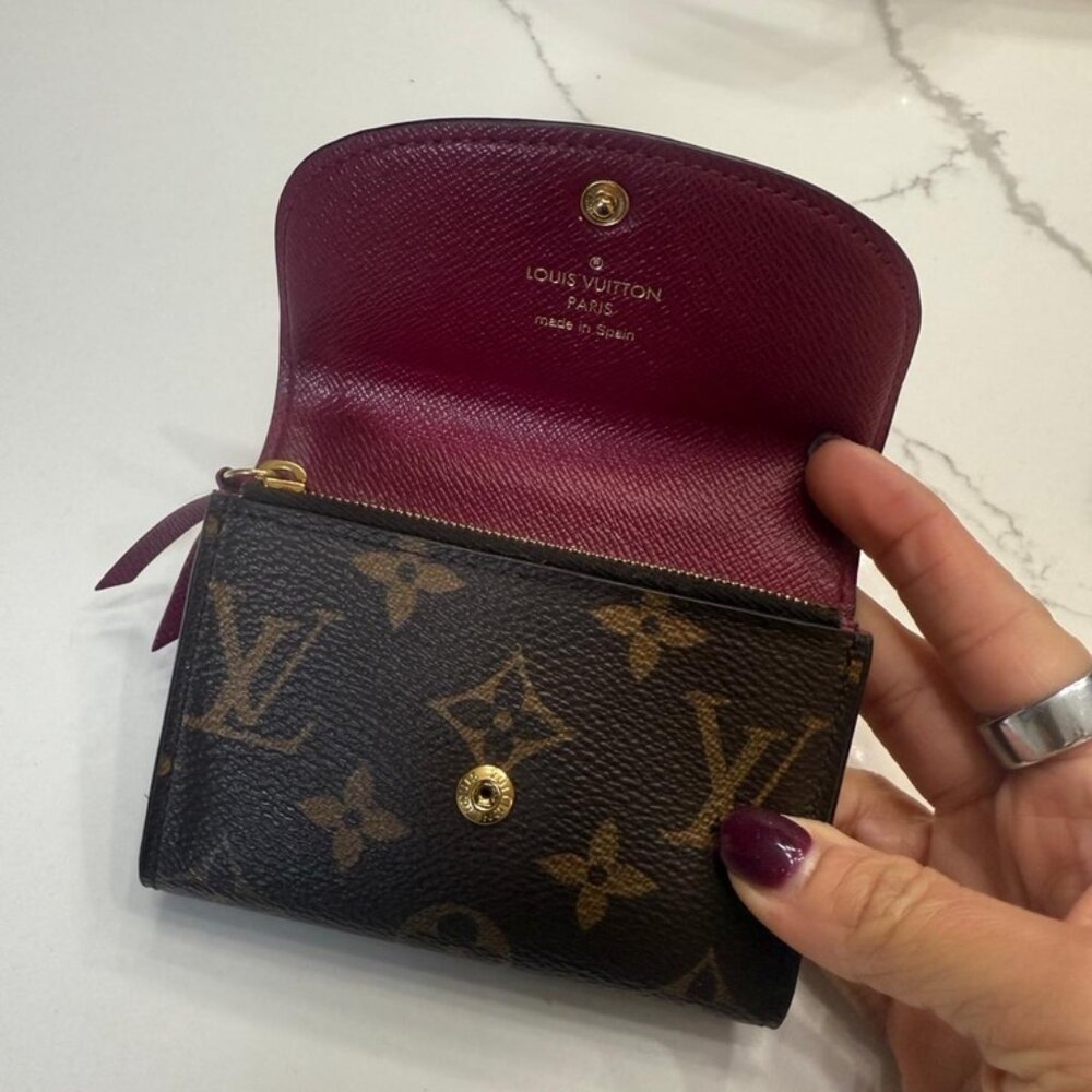 Louis Vuitton Rosalie Coin Purse. - Picture 3 of 9